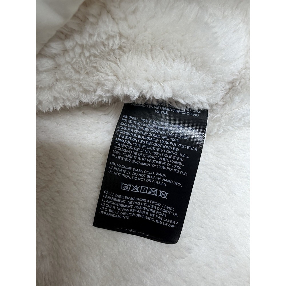 The North Face Women's Shady Glade Insulated Parka White Dune Large NWT - Picture 7 of 11